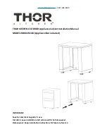 Thor Kitchen MK02SS304 Installation Manual предпросмотр