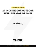 Предварительный просмотр 2 страницы Thor Kitchen TRF2401U Use And Care Manual