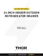 Предварительный просмотр 2 страницы Thor Kitchen TRF24U Use And Care Manual