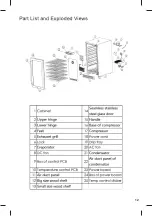 Предварительный просмотр 14 страницы Thor Kitchen TWC1501 Use & Care Manual