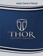 Thor Motor Coach 2011 Avanti Owner'S Manual preview