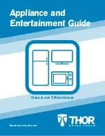 Thor Motor Coach Class A Gas Appliance And Entertainment Manual preview
