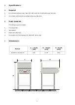 Предварительный просмотр 4 страницы THOR GL169-N Installation And Operation Instructions Manual