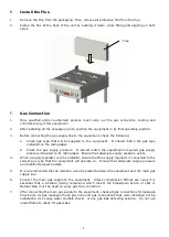 Предварительный просмотр 8 страницы THOR GL169-N Installation And Operation Instructions Manual