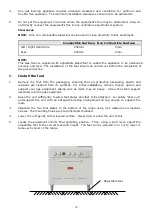 Предварительный просмотр 10 страницы THOR GL172-N Installation And Operation Instructions Manual