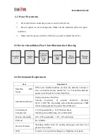 Предварительный просмотр 8 страницы THOR H-2/4HD-EM Manual