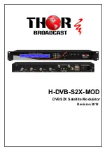 THOR H-DVB-S2X-MOD Manual preview