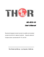 THOR H-IRD-V3s User Manual предпросмотр