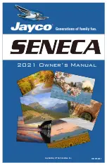 THOR Jayco Precept 2021 Owner'S Manual preview