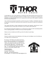 Preview for 2 page of THOR Palazzo 2015 Owner'S Manual