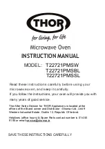 Предварительный просмотр 1 страницы THOR T22721PMSBL Instruction Manual