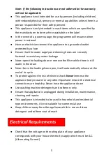 Preview for 5 page of THOR T35106SKW Instructions Manual