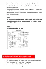 Preview for 6 page of THOR T35106SKW Instructions Manual