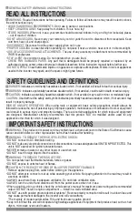 Preview for 3 page of THOR TH-IRC Instruction Manual And  Warranty Information