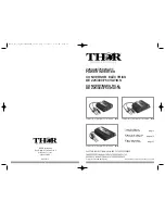 THOR TH225 Instruction Manual preview