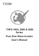 Preview for 1 page of THOR THPS 1000 Series User Manual