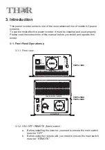 Preview for 9 page of THOR THPS 1000 Series User Manual