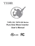 THOR THPS-150 Series User Manual preview