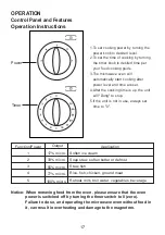 Предварительный просмотр 17 страницы THOR TMW 175 S Instruction Manual