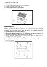 Предварительный просмотр 7 страницы THOR TR-0-G24F Assembly, Installation And Operation Instructions