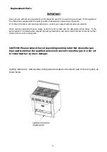 Предварительный просмотр 25 страницы THOR TR-0-G24F Assembly, Installation And Operation Instructions