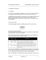 Preview for 14 page of Thorcom MCU500 Hardware Reference Manual