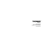 Preview for 17 page of THORENS MM 002 User Manual