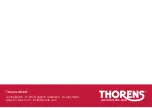 Предварительный просмотр 120 страницы THORENS TD 1500 User Manual