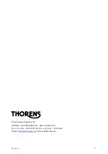 Предварительный просмотр 9 страницы THORENS TD 240 Instruction Manual