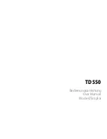 Предварительный просмотр 3 страницы THORENS TD 550 User Manual