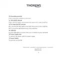 Preview for 9 page of THORENS TD202 User Manual