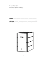 Preview for 3 page of THORENS TEM 3200 User Manual