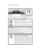 Preview for 5 page of THORENS TEP 302 User Manual