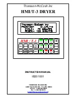 Thoreson-McCosh HMI/T-3 Instruction Manual предпросмотр