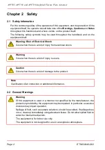 Preview for 4 page of THORLABS APF503 User Manual