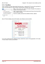 Preview for 30 page of THORLABS BC207UV Operating Manual