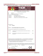 Предварительный просмотр 37 страницы THORLABS CC215MU User Manual