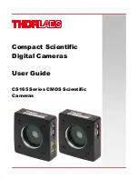 Preview for 1 page of THORLABS CS165 Series User Manual