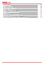 Preview for 4 page of THORLABS DC2200 Operation Manual