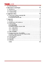 Preview for 4 page of THORLABS DC3100 Series Operation Manual