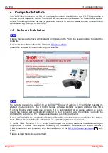 Предварительный просмотр 16 страницы THORLABS DC4100 Operation Manual