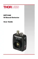 THORLABS DET36A2 User Manual preview