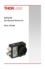 THORLABS DET50B User Manual preview