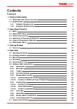 Preview for 3 page of THORLABS DMH40-F01 Operation Manual