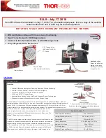 Preview for 1 page of THORLABS ELL8 Series Manual