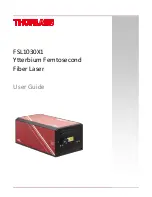 THORLABS FSL1030X1 User Manual preview