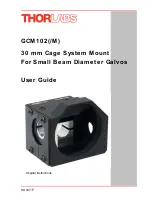 THORLABS GCM102 User Manual preview