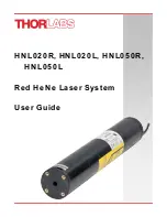 THORLABS HNL020L User Manual preview