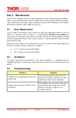 Preview for 12 page of THORLABS HVA200 Operating Manual