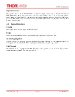 Preview for 30 page of THORLABS INTUN TL 1550-T Manual